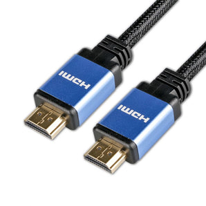 Câble HDMI mâle/mâle 2.1 en nylon tressé - 3m - compatible 8k