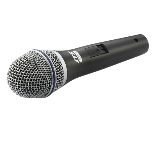 Microphone Dynamique avec Fil, Micro Chant Cardioïde, Micro de